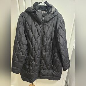 Moosejaw Black Quilted Puffer Jacket